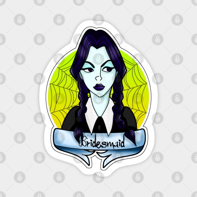 Bridesmaid 1 Magnet by Tookiester