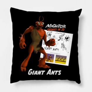 Mightor Enemies in 3D: Giant Ants Pillow