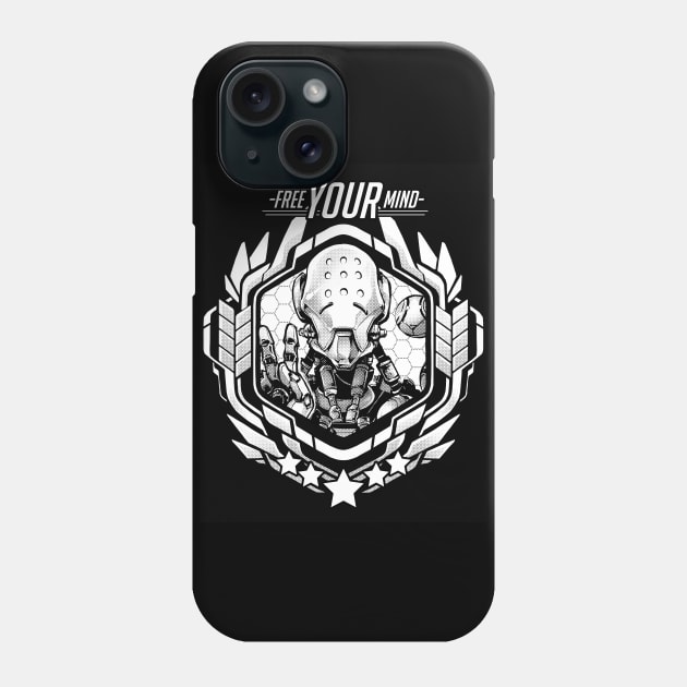 Zenyatta "Free Your Mind" Phone Case by RobotCatArt