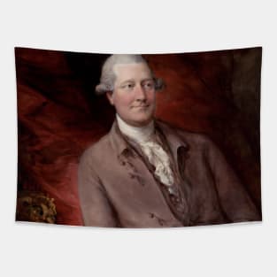 Portrait of James Christie by Thomas Gainsborough Tapestry