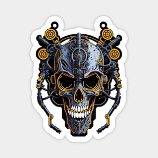 Mecha Skull S03 D77 Magnet