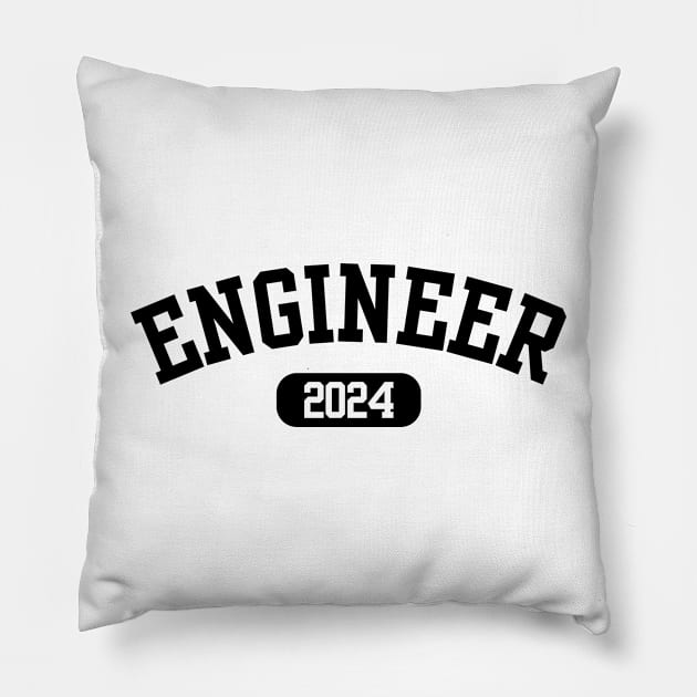 Engineer 2024 Pillow by Hayden Mango Collective 