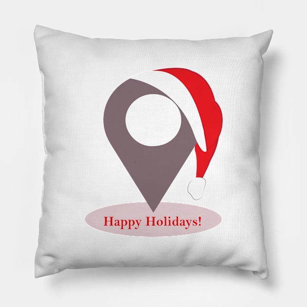 Merry Christmas Pillow by dddesign