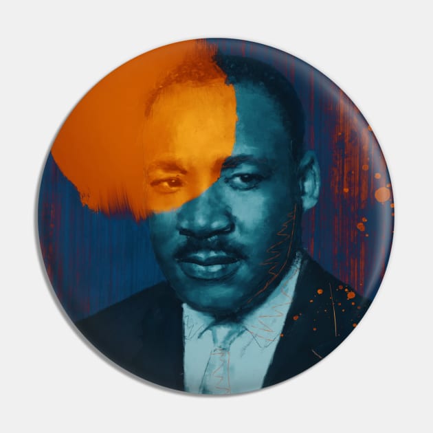 Dr. Martin Luther King Jr. Painting for MLK Day 2020 Pin by anycolordesigns