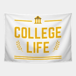 College Life: Where Dreams Take Flight Tapestry