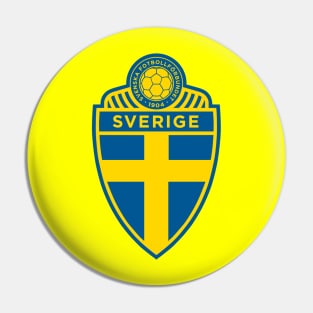 Sweden National Football Team Pin