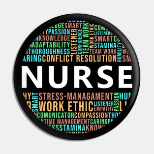 Nurse Skills Gift Pin