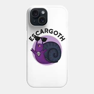 Escar-goth Cute Cool Goth Snail Pun Phone Case