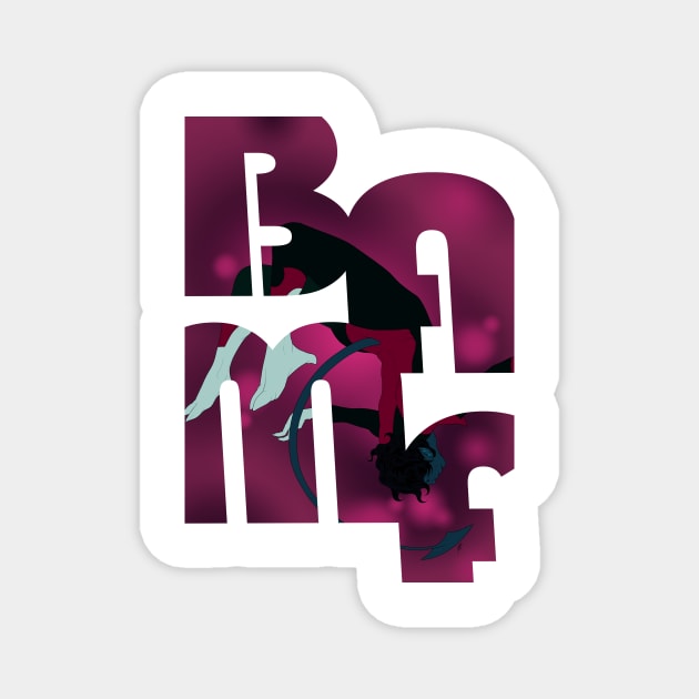 BAMF Magnet by Snibbits