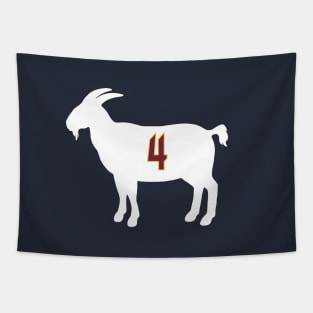 Evan Mobley Cleveland Goat Qiangy Tapestry