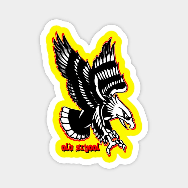 Old school - Eagle Magnet by Diyutaka