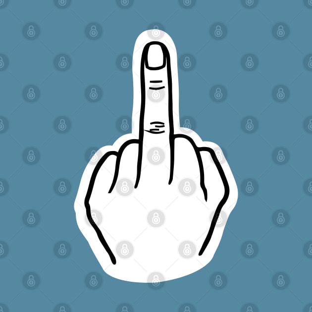 Middle finger by helengarvey