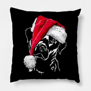 Santa Labrador Merry Christmas dog lab mom Pillow