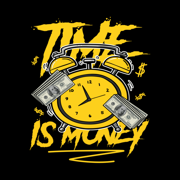 Time Is Money Drip by craftydoartist