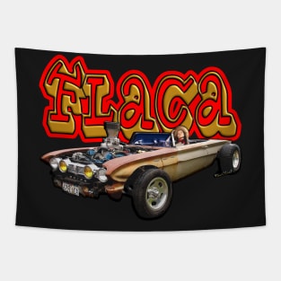 62 Buick Rat Rod Flaca Tapestry