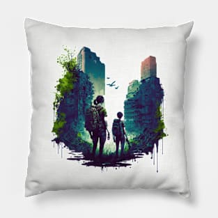 The Last of Us inspired design Pillow