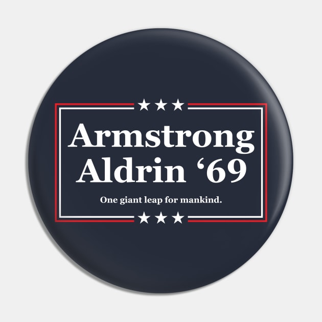 Armstrong Aldrin '69 Pin by GloopTrekker