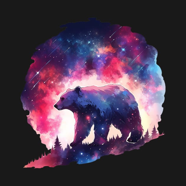 galaxy bear by weirdesigns