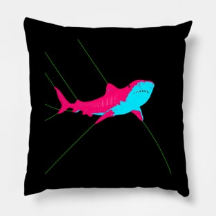 Tiger shark Galeocerdo cuvier Pillow