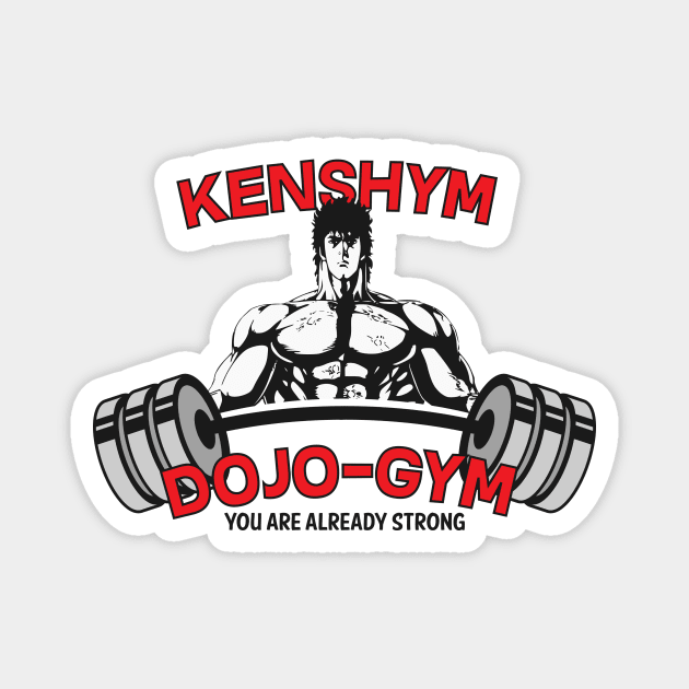 Kenshym | DOJO - GYM Magnet by Gantahat62 Productions