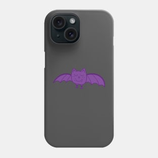 Purple Happy Bat Phone Case