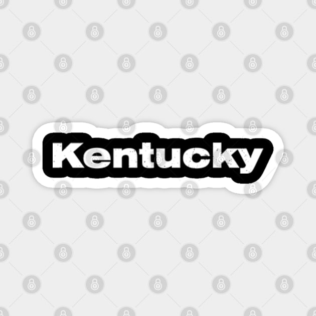 Kentucky Vintage Magnet by Amor13Fati