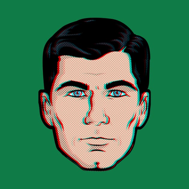 Archer Pop Art 3D! by GeleHaas