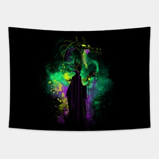 Maleficent Art Tapestry