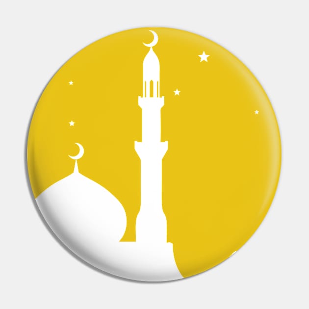 Islam Mosque Pin by Quotigner