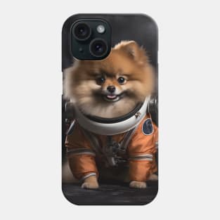 Astro Dog - Pomeranian Phone Case