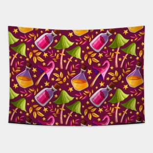 Halloween Seamless Pattern Tapestry