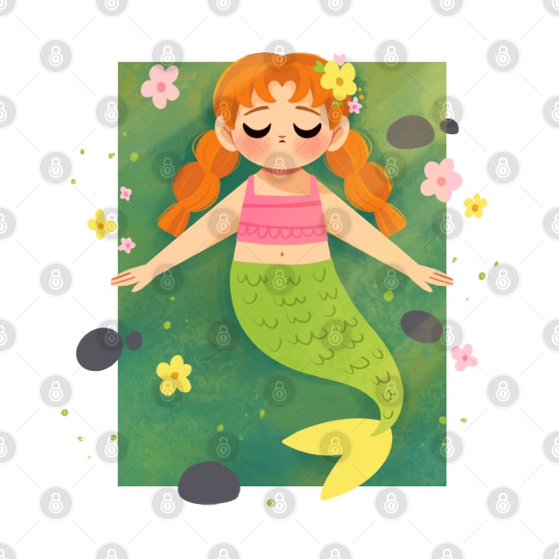 Flower Mermaid by Lobomaravilha