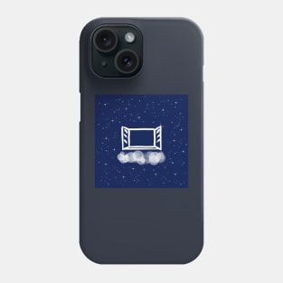 window, open, opportunity, technology, light, universe, cosmos, galaxy, shine, concept Phone Case