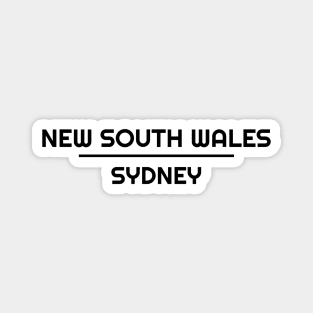 North South Wales - Sydney Magnet