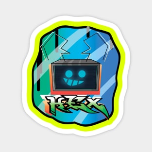 fnf hex head graffiti Magnet