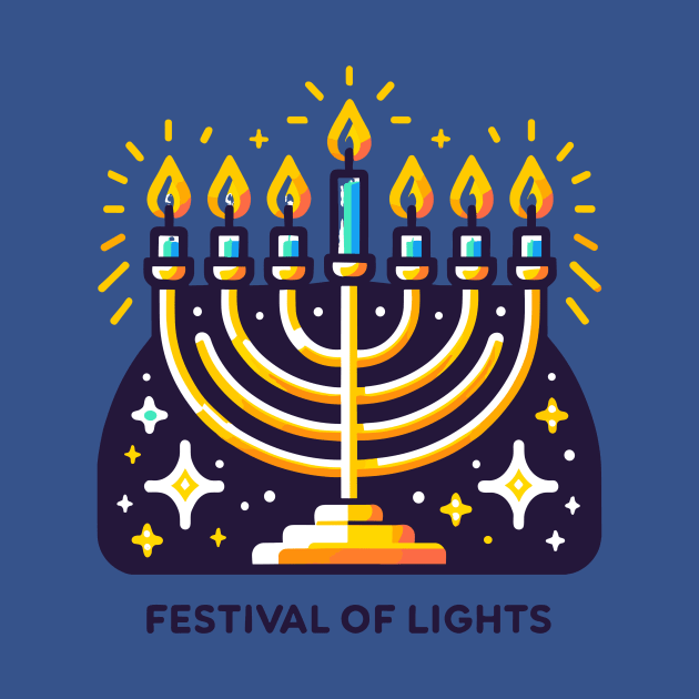 Hanukkah festival of lights by ArtVault23