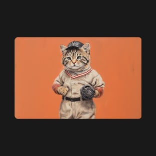 baseball player cat T-Shirt