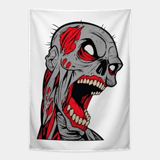 Screaming Skull Tapestry