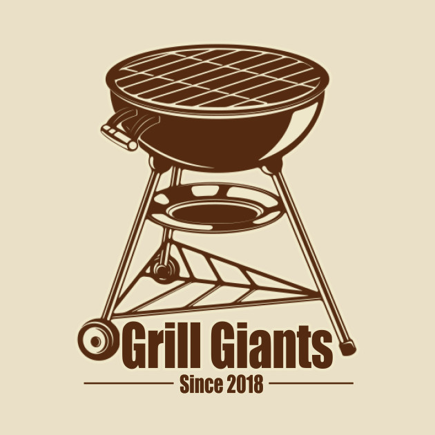 Grill Giants Retro T-shirt by Grill Giants