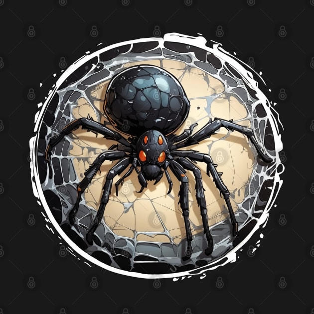 Black Spider by ColorCanvas