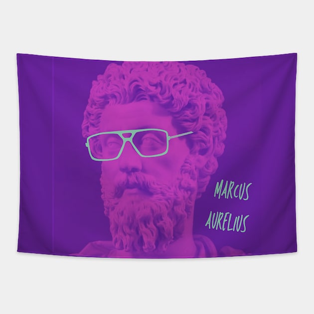 MARCUS AURELIUS Tapestry by PHILOSOPHY SWAGS