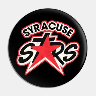 Defunct Syracuse Stars Hockey Team Pin