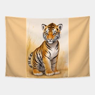 Baby Tiger Tapestry