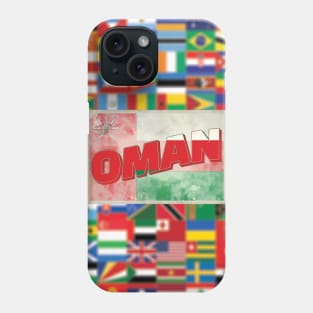 Oman Vintage style retro souvenir Phone Case