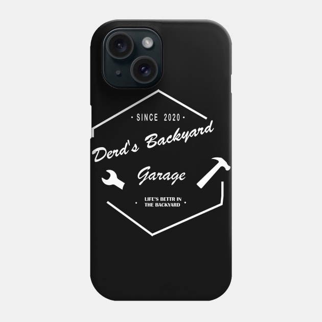 Derd's Backyard Garage Phone Case by KazamaAce