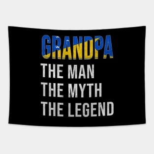 Grand Father Tokelaun Grandpa The Man The Myth The Legend - Gift for Tokelaun Dad With Roots From  Tokelau Tapestry