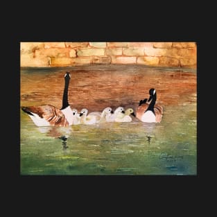 Botanical Garden Canadian Geese T-Shirt