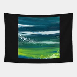 Seafoam and Storms Tapestry