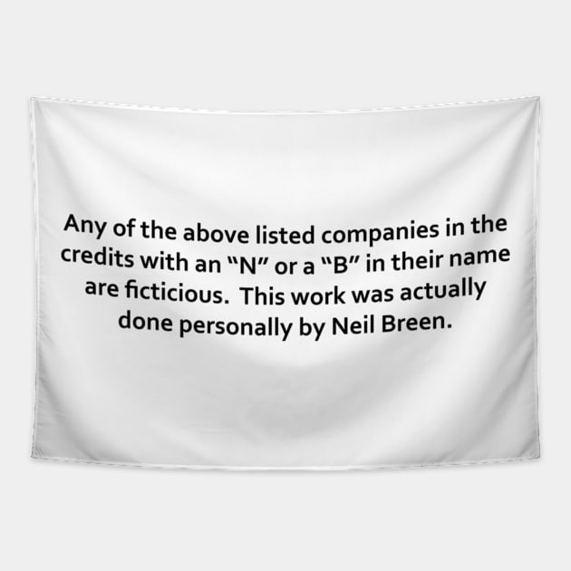 Neil Breen Credits Tapestry by AthenaBrands