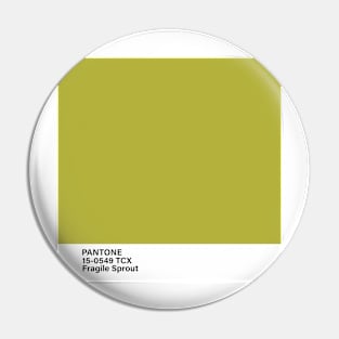 PANTONE 15-0549 TCX Fragile Sprout Pin